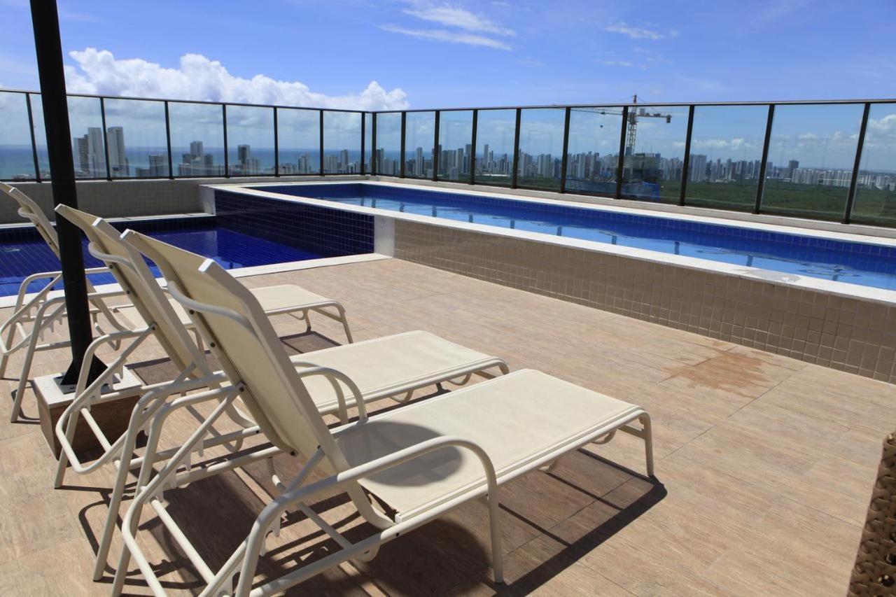Flat Beach Class Excelsior - Em Frente Ao Shopping Riomar Recife Ngoại thất bức ảnh
