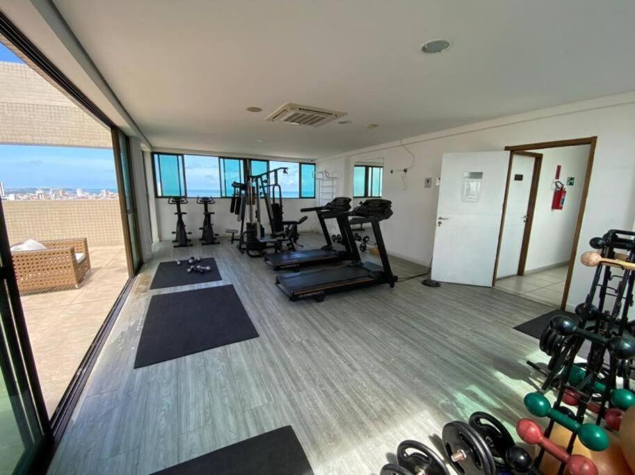 Flat Beach Class Excelsior - Em Frente Ao Shopping Riomar Recife Ngoại thất bức ảnh